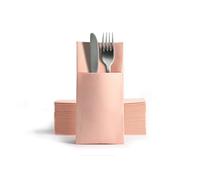 Alvotex Airlaid 672 - Tovaglioli di posate, 39 x 40 cm, 50/1, colore: Rosa