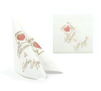 Alvotex Airlaid - Tovaglioli di Carta Airlaid, 40 x 40 cm, Colore Bianco