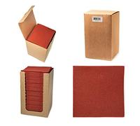 Alvotex Chic Airlaid 100 tovaglioli da cocktail, piegati a 1/4, tovaglioli usa e getta, colore bordeaux, 20 x 20 cm