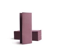 Alvotex Chic Airlaid - 50 tovaglioli usa e getta, piegati a 1/8 in tessuto, 32 x 40 cm, colore: prugna