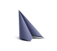 Alvotex Soft Point - Tovaglioli usa e getta di alta qualità, 38 x 38 cm, colore: Blu scuro