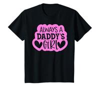 Always A Daddy's Girl Shirt Ragazze Figlia Maglietta