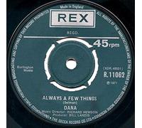 ALWAYS A FEW THINGS 7" (VINYL 45) UK REX 1971