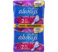 Always Assorbenti Igienici Ultra Platinum Super Duo 14 Pezzi
