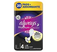 Always Assorbenti Ultra Platinum Secure Night 20 Pezzi - Assorbente igienico