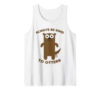 Always Be Kind To Otters Funny Otter Canotta