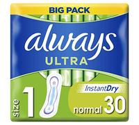 Always Bindor ultra normale (taglia 1) 30 fascicoli, super assorbenti e super sottili, per le mestruazioni