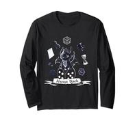 Always Black - Gioco da tavolo con drago con cubi, colore: Nero Maglia a Manica