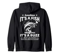 Always Catch Something Fishing Pescatore Pescatore Pesce Hunter Felpa con Cappuccio
