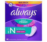 Always Dailies Normal Fresh & Protect 58 pz
