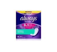 Always Dailies Normal Fresh & Protect salvaslip 60 pz