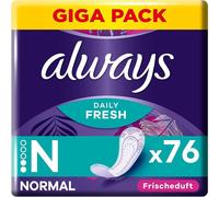 Always Dailies salvaslip donna Fresh & Protect Normal 76 St