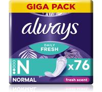 Always Daily Fresh Normal Fresh Scent intimo con un fresco profumo 76 pz per Donna