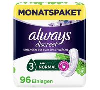 Always Discreet assorbenti per incontinenza confezione mensile normale