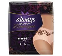 Always Discreet Boutique Pants Plus Underwear Medium Sensitive Vescica Confezione da 9