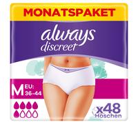 Always Discreet Incontinence Pants 48 pz Assorbenti