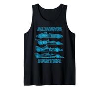 Always Faster, Evoluzione Blueprint Corsa Racing Auto Txt B Canotta
