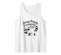 Always Hungry CuteTrash Panda Funy Raccoon Meme Canotta