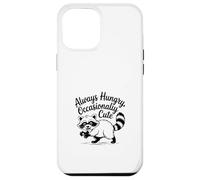 Always Hungry CuteTrash Panda Funy Raccoon Meme Custodia per iPhone 12 Pro Max