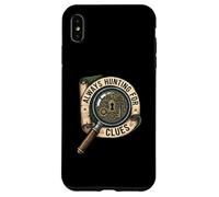 Always Hunting For Clues Escape Room Mystery Custodia per iPhone XS Max