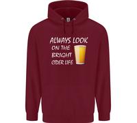 Always Look On The Luminoso Cedro Life Divertente Uomo Felpa