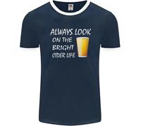 Always Look On The Luminoso Cedro Life Divertente Uomo Ringer Fotl