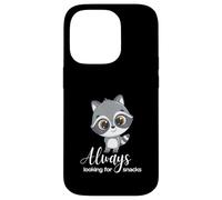 Always looking for Snacks - Procione Custodia per iPhone 14 Pro