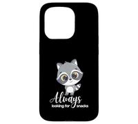 Always looking for Snacks - Procione Custodia per iPhone 15 Pro