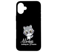 Always looking for Snacks - Procione Custodia per iPhone 16 Plus