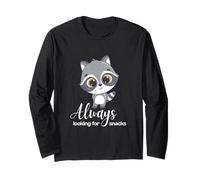 Always Looking for Snacks - Procione Maglia a Manica