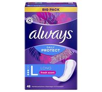 Always Daily Protect Long Fresh Scent intimo con un fresco profumo 48 pz per Donna