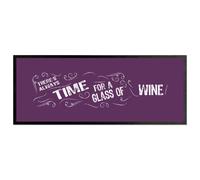 Always Time Vino Barrette Runner Cocktail Party Tappetino Man Caverna Accessorio