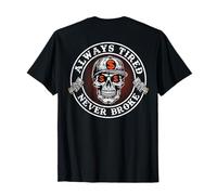 Always Tired Never Broke Skull (sulla Schiena) Maglietta