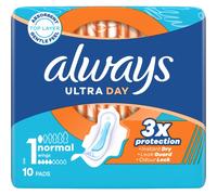 Always Ultra Normal Plus Assorbenti, 10 pezzi.