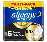 Always Ultra Secure Night Extra assorbenti 64 pz