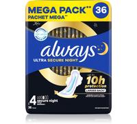 Always Ultra Secure Night Size 4 assorbenti per la notte 36 pz