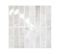 Alwayspon 10 fogli adesivi da parete 30,5 x 30,5 cm marrone metropolitana 3D, autoadesivi, impermeabili, paraspruzzi per cucina, bagno, parete