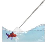 Alwida Fish Tank Net | Fish Nets For Aquariums With Extendable 5-15 Inch Long Handle - Small Aquarium Net Net Pond Net Shrimp Net Aquarium For Small Pond And Pool