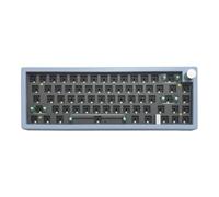 ALWIDA Tastiera meccanica GMK67, kit tastiera cablata retroilluminata a LED RGB, manopola multimediale presa hotswap presa PCB guarnizione piastra tastiera, portatile 67 tasti tastiera QWERTY per