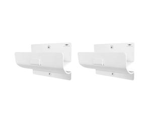 ALWORG Gancio per Scala - Set 2 Ganci da Muro per Scala o Sgabello - Ganci Garage a Muro per Organizzare Accessori Garage e Ganci Porta Attrezzi
