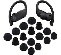 ALXCD - Auricolari di ricambio per cuffie Powerbeats Pro, S M L D, 4 misure, 8 paia di auricolari in morbido silicone, adatti per Powerbeats Pro PB Pro, 8 paia