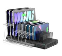 Alxum 120W Stazione di Ricarica USB Multi Mobile 10 Porte con QC 3.0 Ricarica Ra