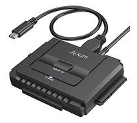 Alxum Adattatore IDE USB per 2,5"/3,5 pollici HDD/SSD Disco Rigido USB 3.0 IDE a SATA Esterno Lettore Cavo con Alimentazione DC12V 2A
