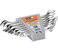ALYCO 170080 - Juego de 8 llaves fijas HR High Resistance DIN 3110 acero Cr-V cromado brillante en caja de carton