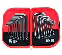 ALYCO 170622 - Juego de 18 llaves combinadas allen t Torx inviolable en estuche plastico High Resistance