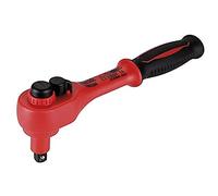 Alyco 190390 - Llave de carraca de 1/4" aislada 150 mm