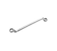 ALYCO 191133 - Llave de estrella acodada Cr-V satinado mate bocas pulidas UNE 16522 DIN 838 17x19 mm