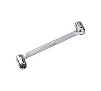 ALYCO 191666 - Llave de vaso articulada UNE 16595 Cr-V bocas 12 caras 20x22 mm