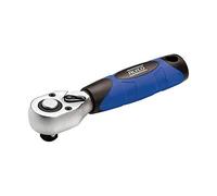 ALYCO 192348 - Carraca corta 1/2" 72 dientes con expulsor de vasos y mango bimaterial 174 mm