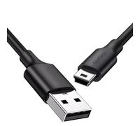 AlyKets Cavo da Tipo A a Mini B per Caricabatterie per Fotocamere Canon, Mini Cavo USB 6Ft Compatibile con Garmin Nuvi, Caricabatterie per Controller PS3, GoPro Hero 3 4, Dash Cam, lettore MP3